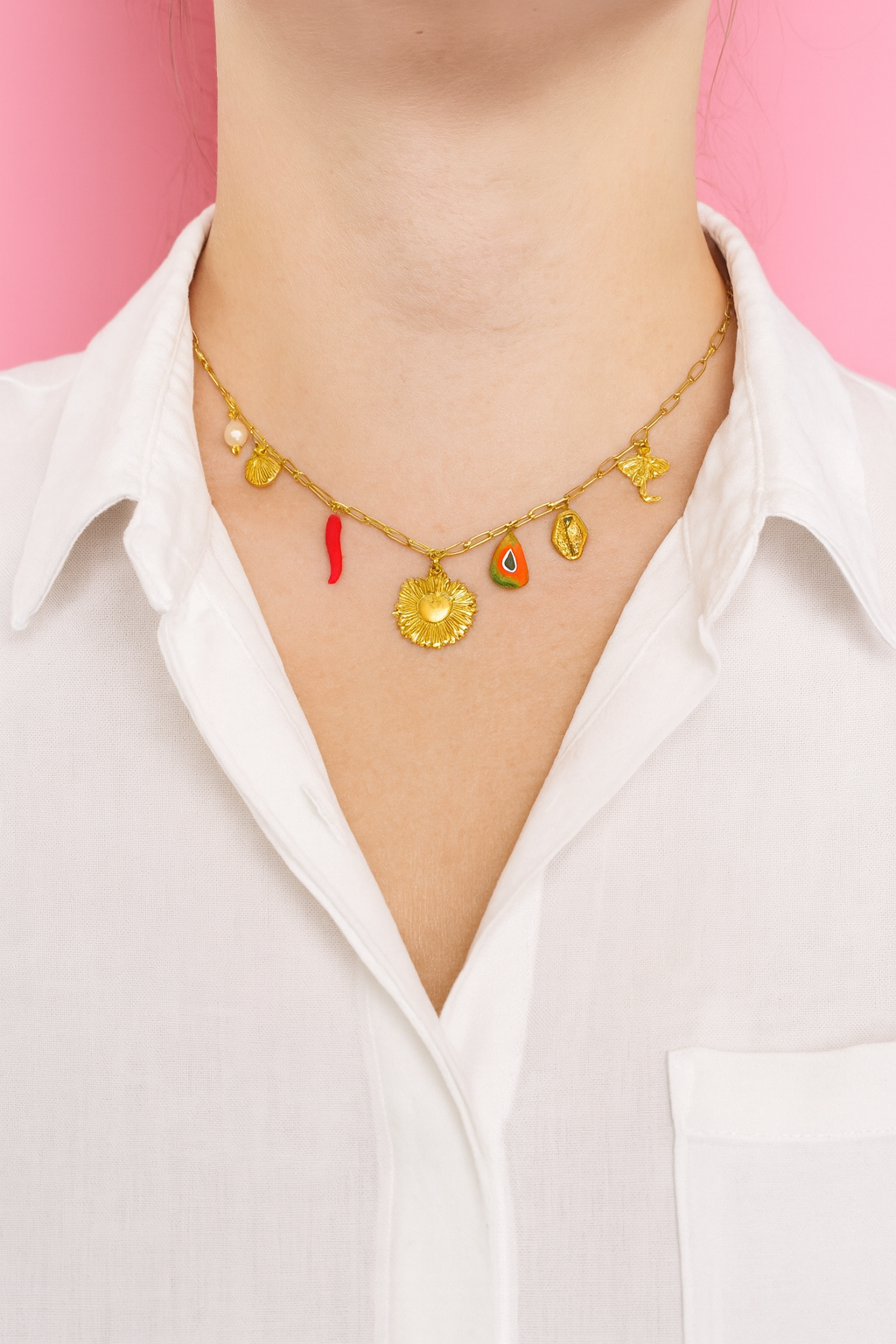 Collier breloques