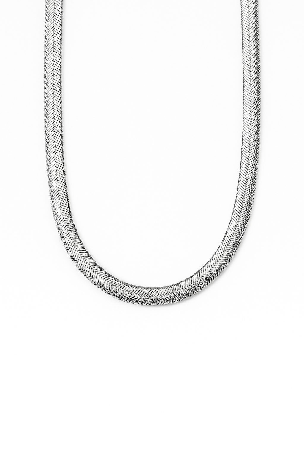 Collier maille serpent épaisse