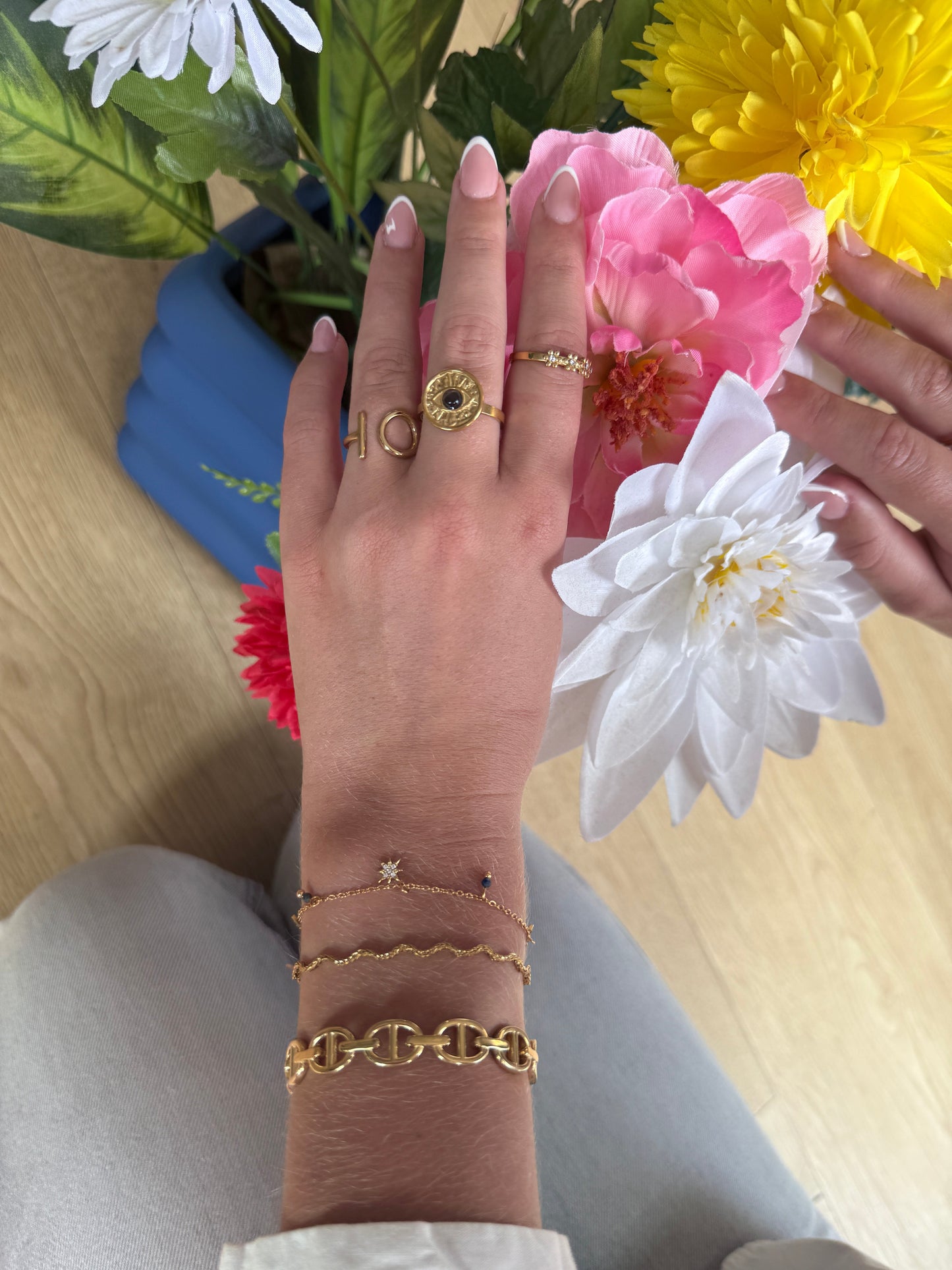 Bague Fine fleurs Chéri Chérie