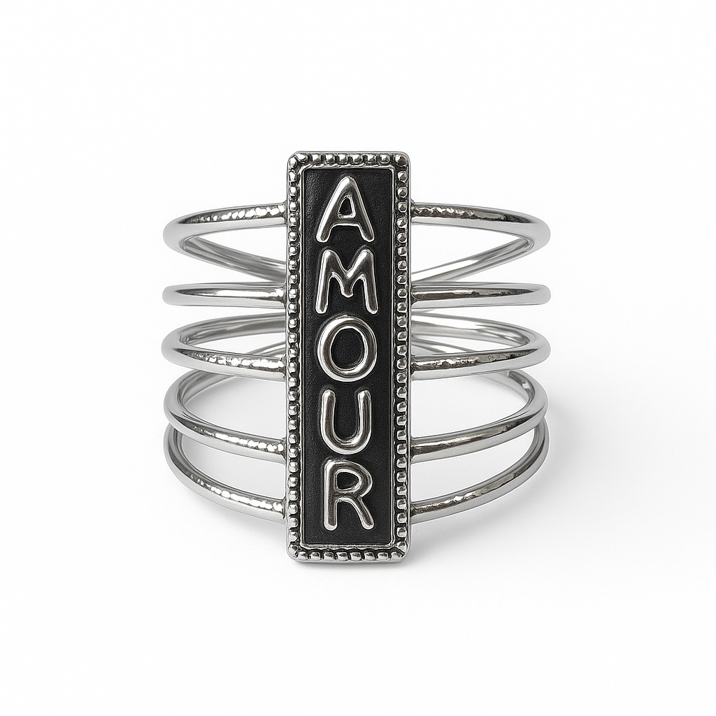 Bague Manchette ‘AMOUR’