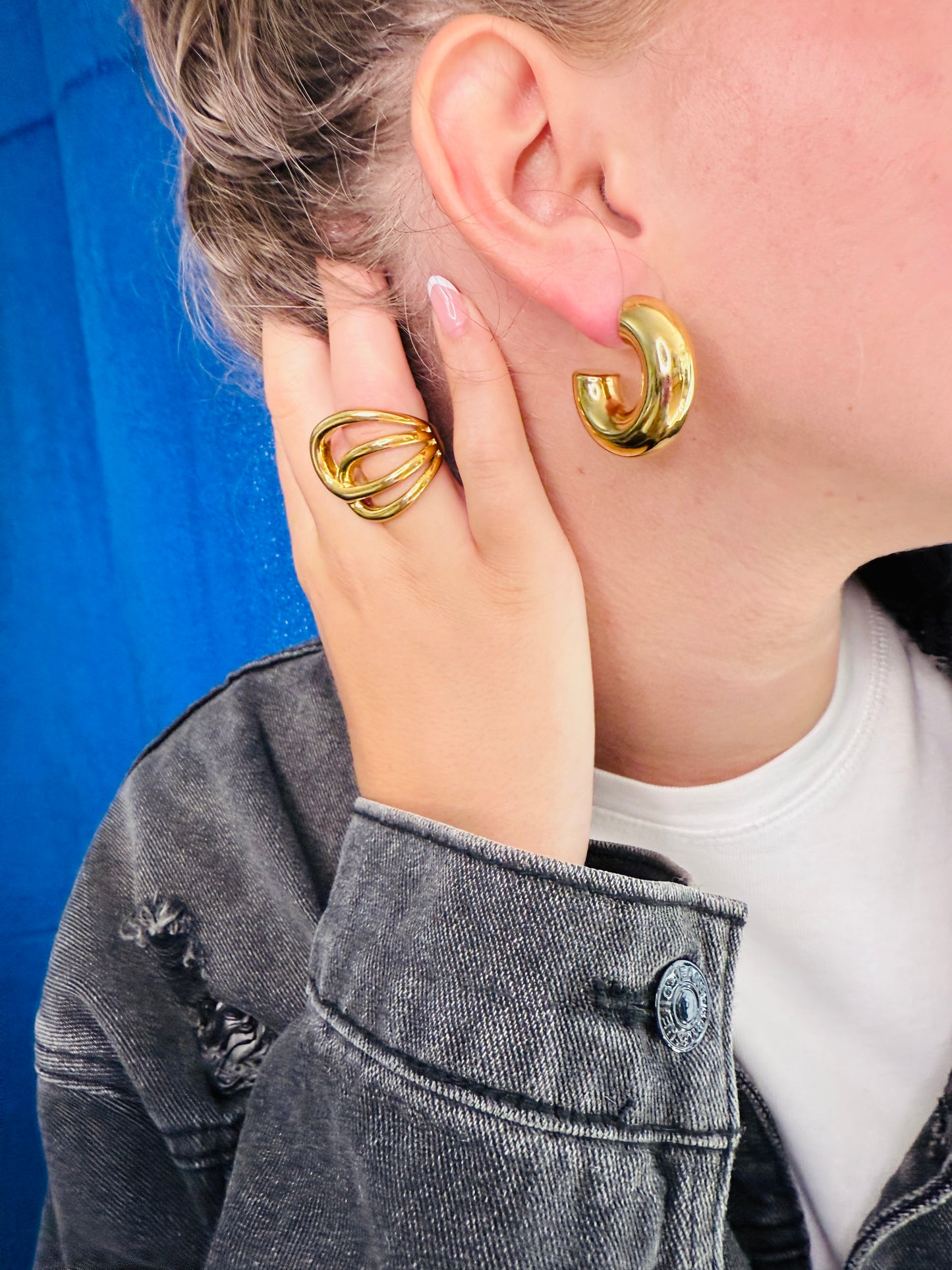 Bague Double boucle