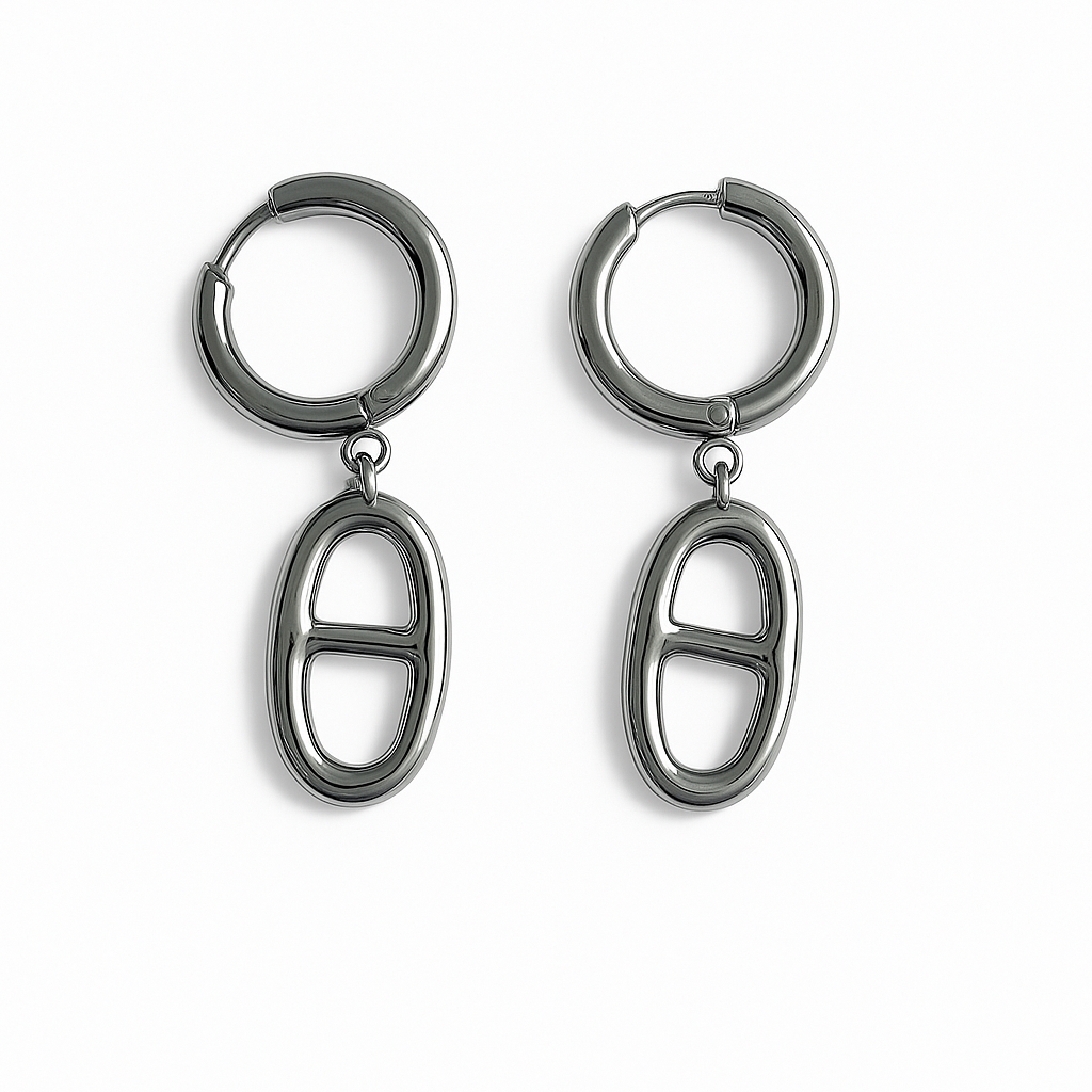 Boucles d’oreilles,créoles argent
