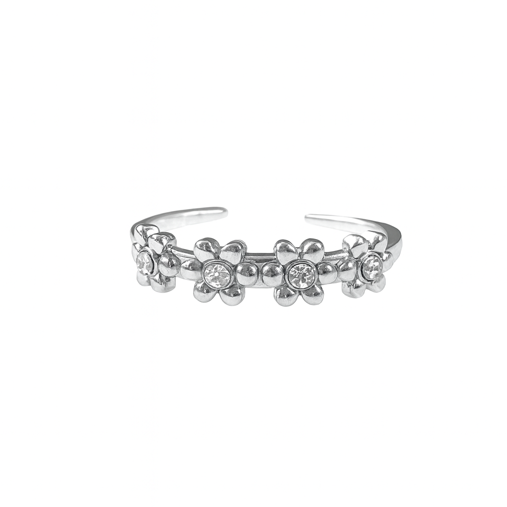 Bague Marguerite Zircon
