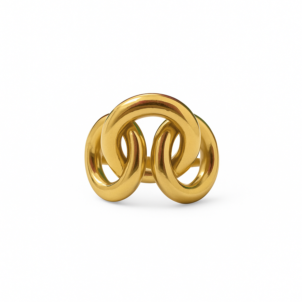 Bague Triple maillon
