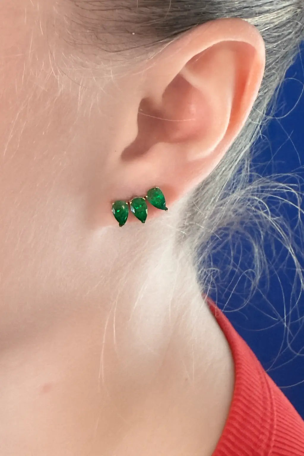 Boucles d’oreilles pierres Chéri Chérie