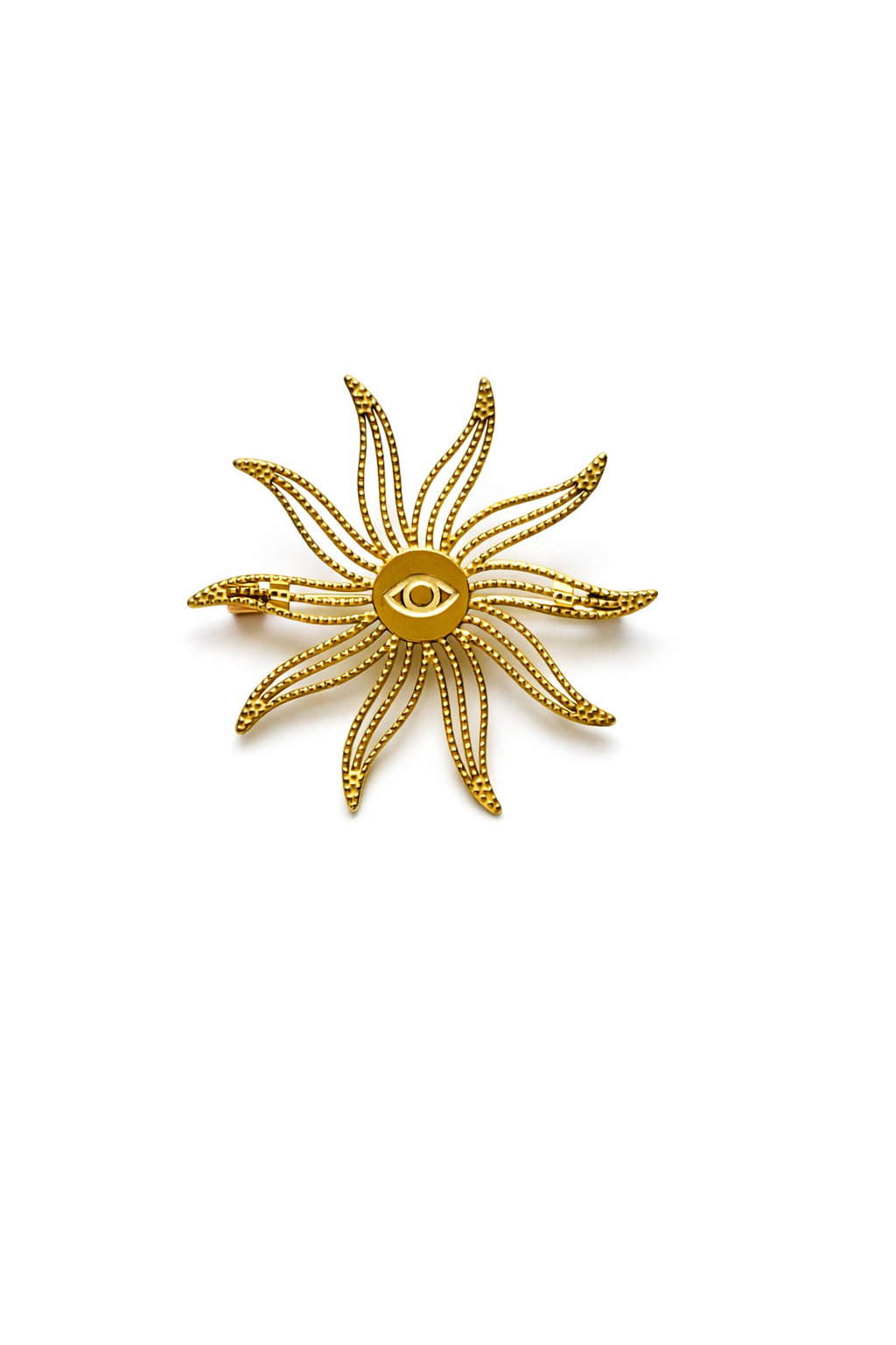 Broche Soleil Œil Chéri Chérie