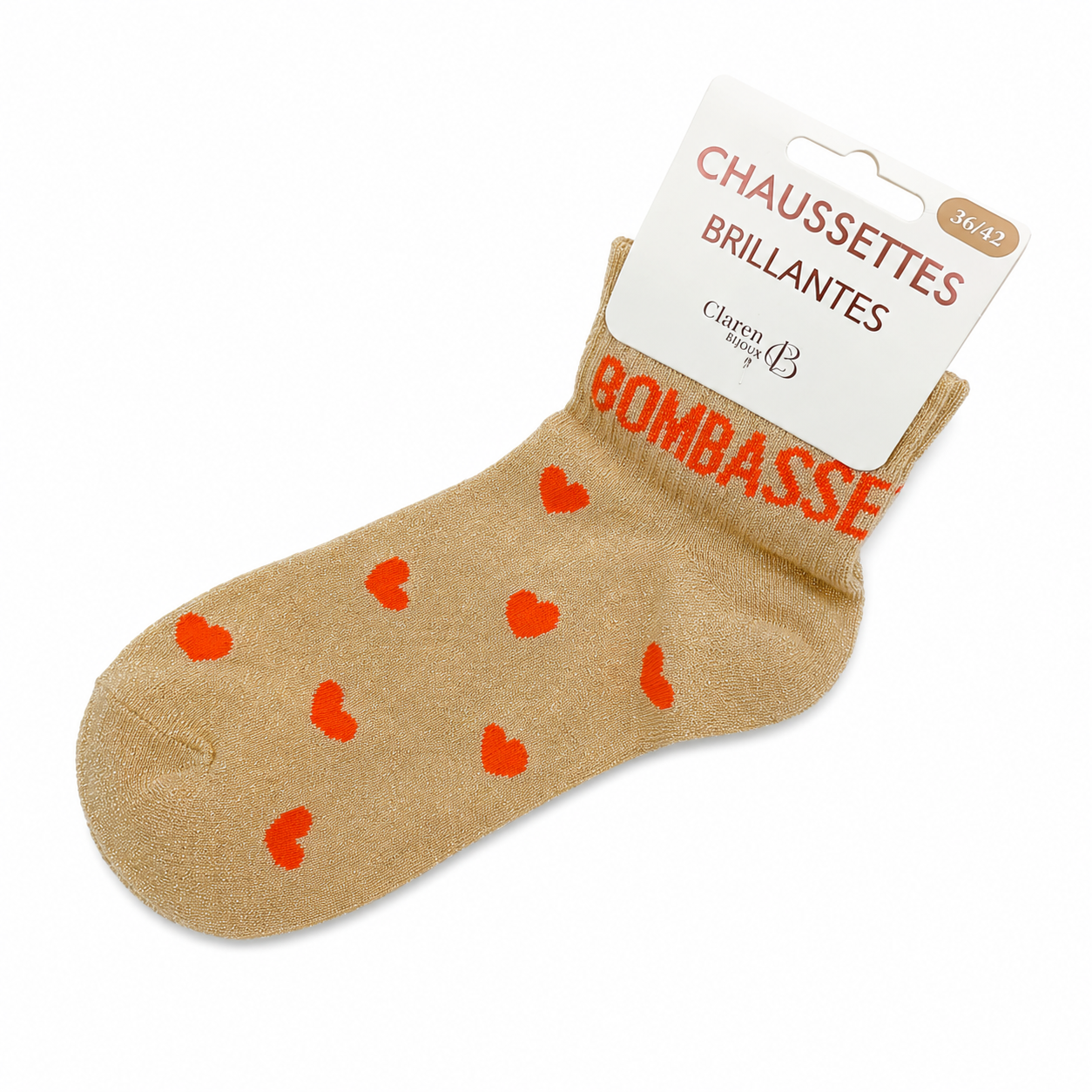 Chaussettes Brillantes — Bombasse Chéri Chérie