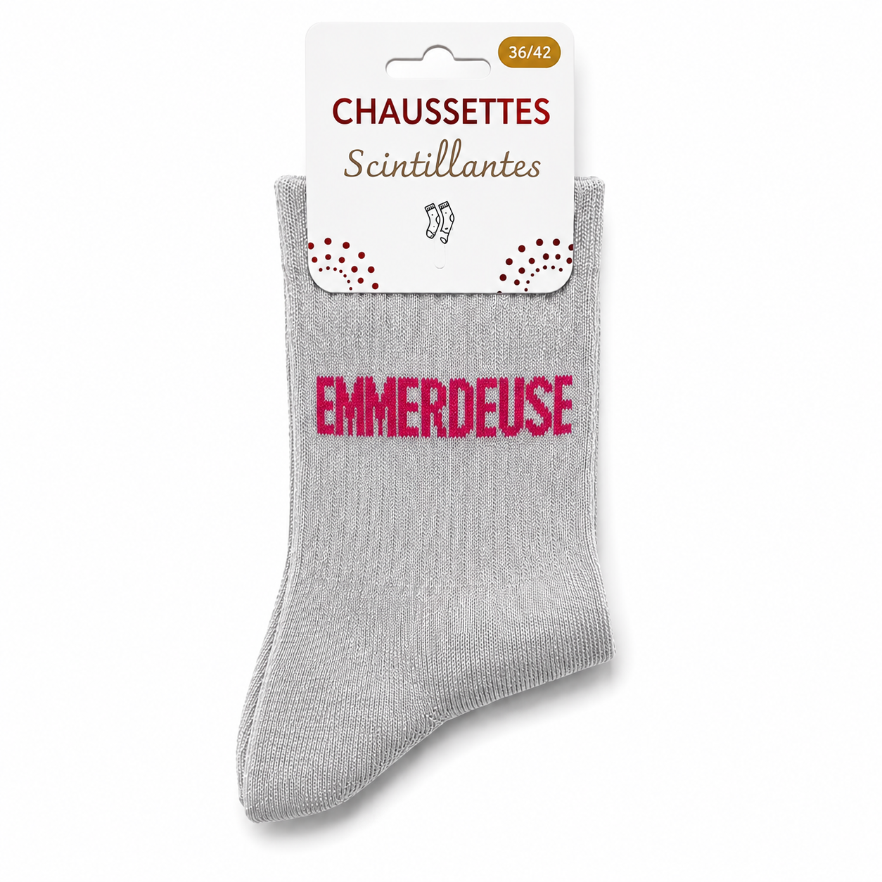 Chaussettes Scintillantes — Emmerdeuse Chéri Chérie