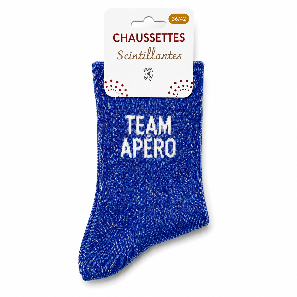 Chaussettes Scintillantes — Team Apéro Chéri Chérie