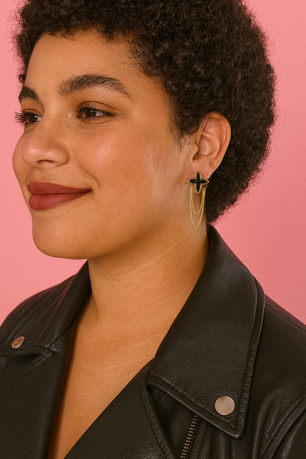 Boucles d’oreilles chaine