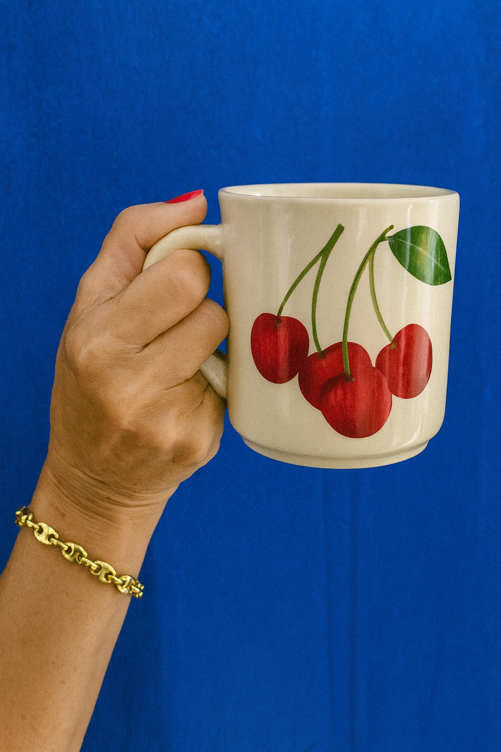 Bracelet maille café