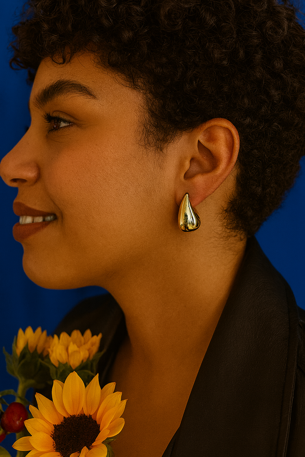 Boucles d’oreilles tendance 47 – acier chirurgical