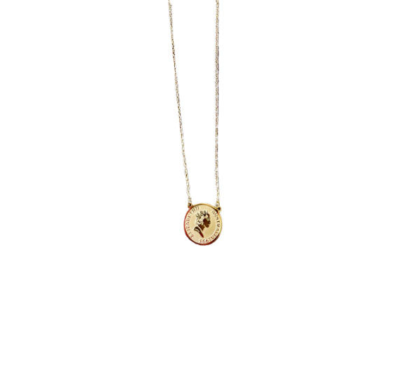 Collier sautoir pièces