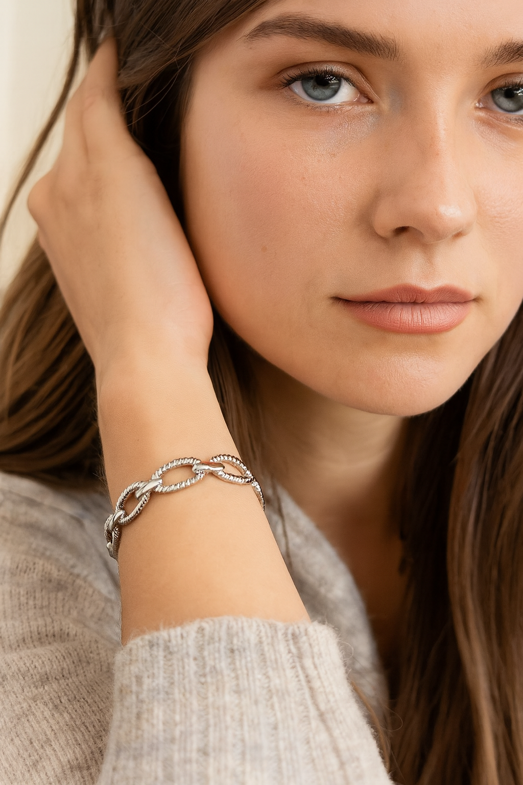 Bracelet jonc acier chirurgical