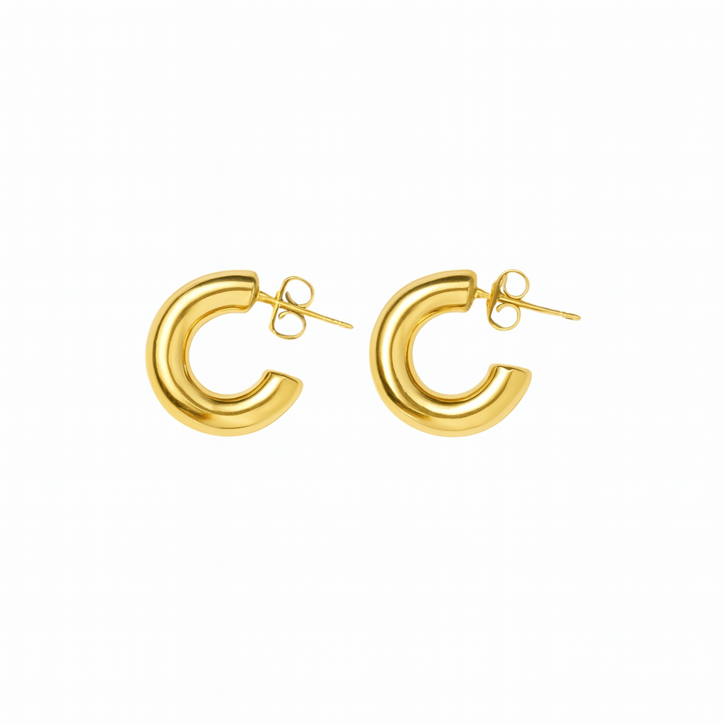 Boucles d’oreilles en acier chirurgical