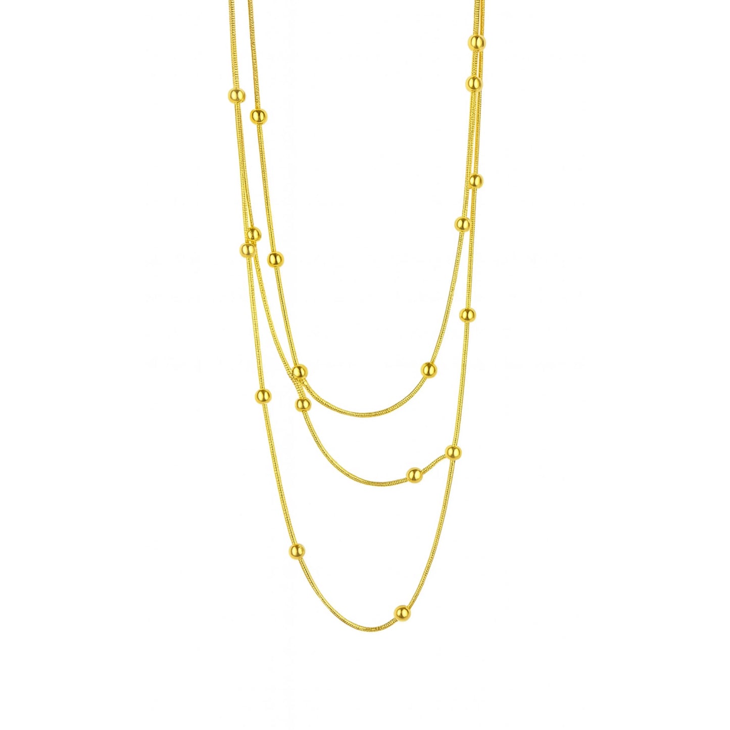 Collier triple rang Chéri Chérie