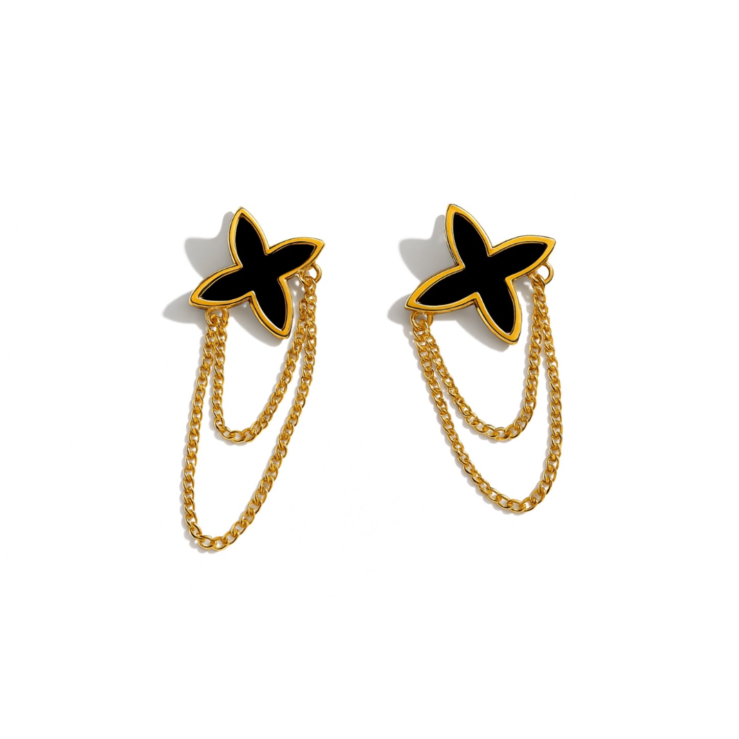 Boucles d’oreilles chaine Chéri Chérie