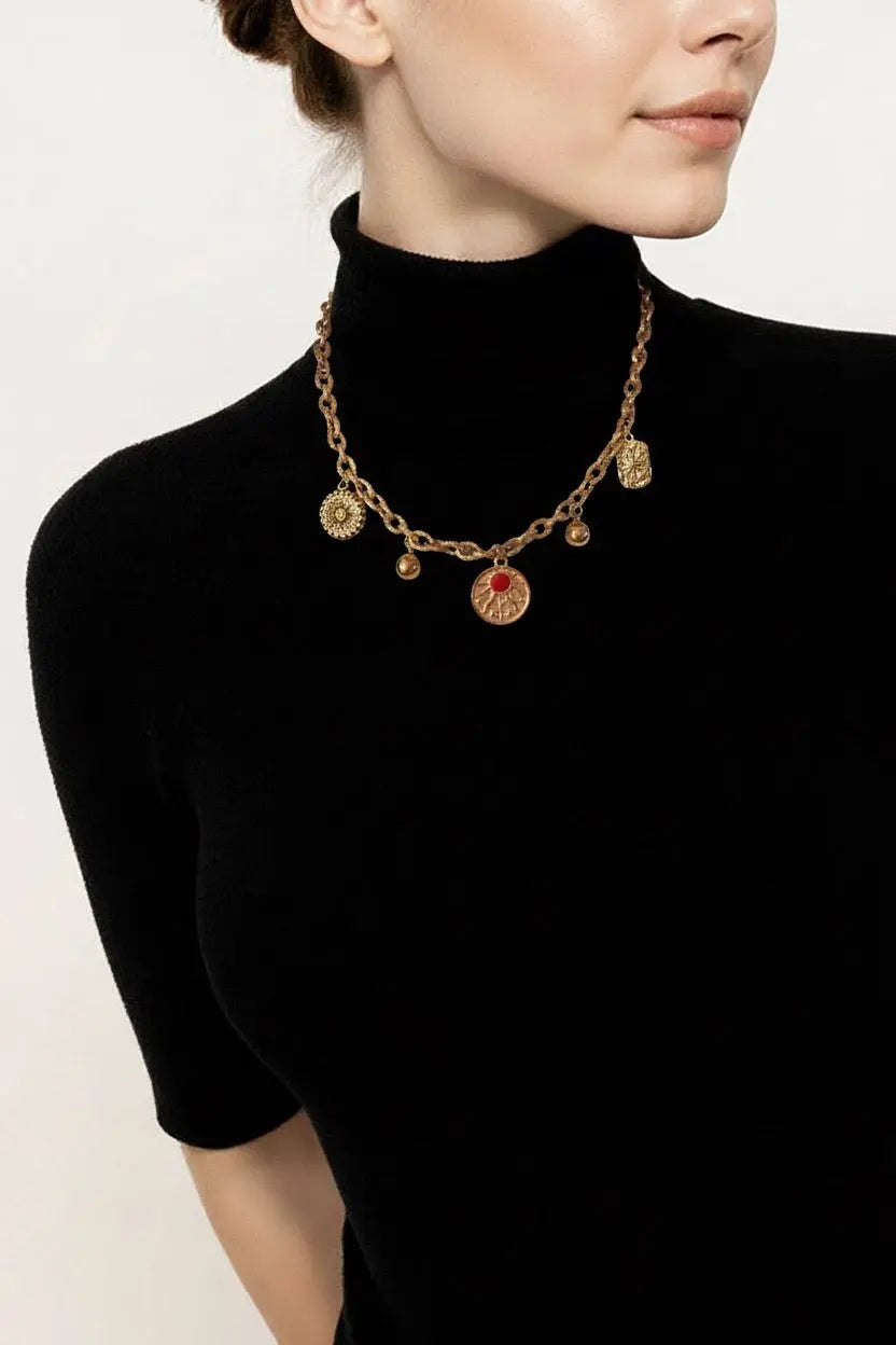 Collier VICTOIRE Chaîne Maillons Chéri Chérie