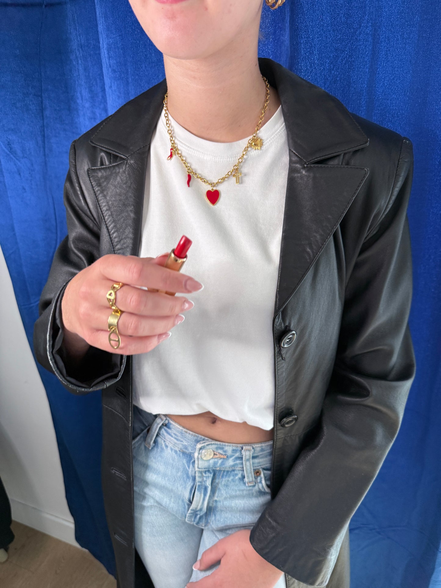 Collier avec breloques