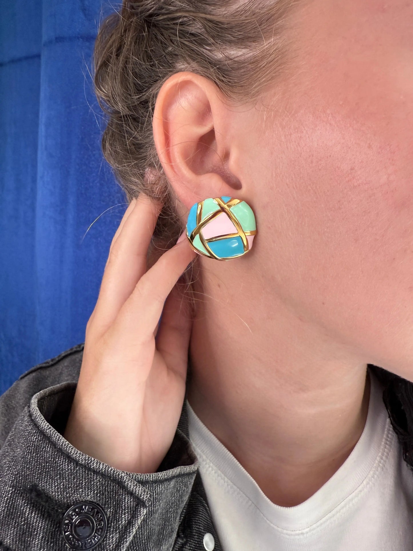 Boucles d’oreilles boom Chéri Chérie
