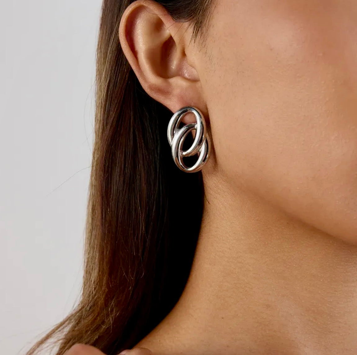 Boucles d’oreilles unie
