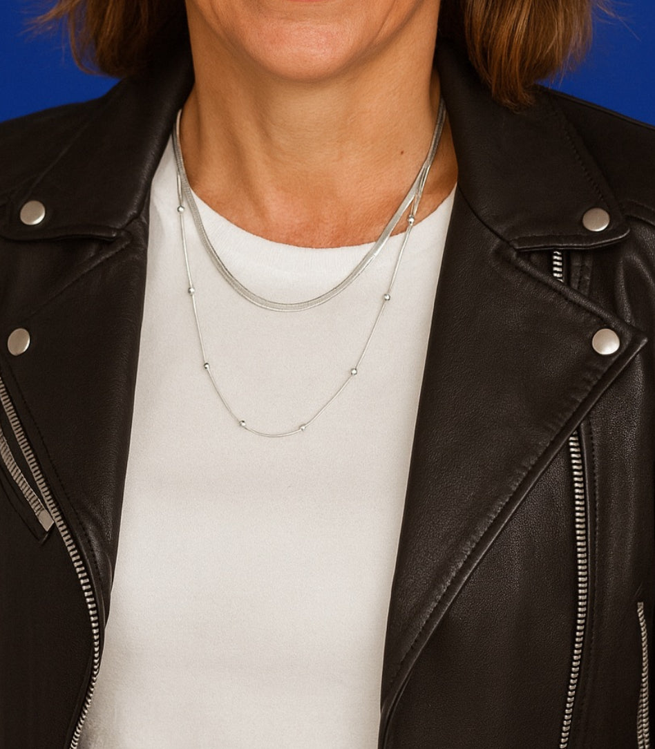 Collier double rang