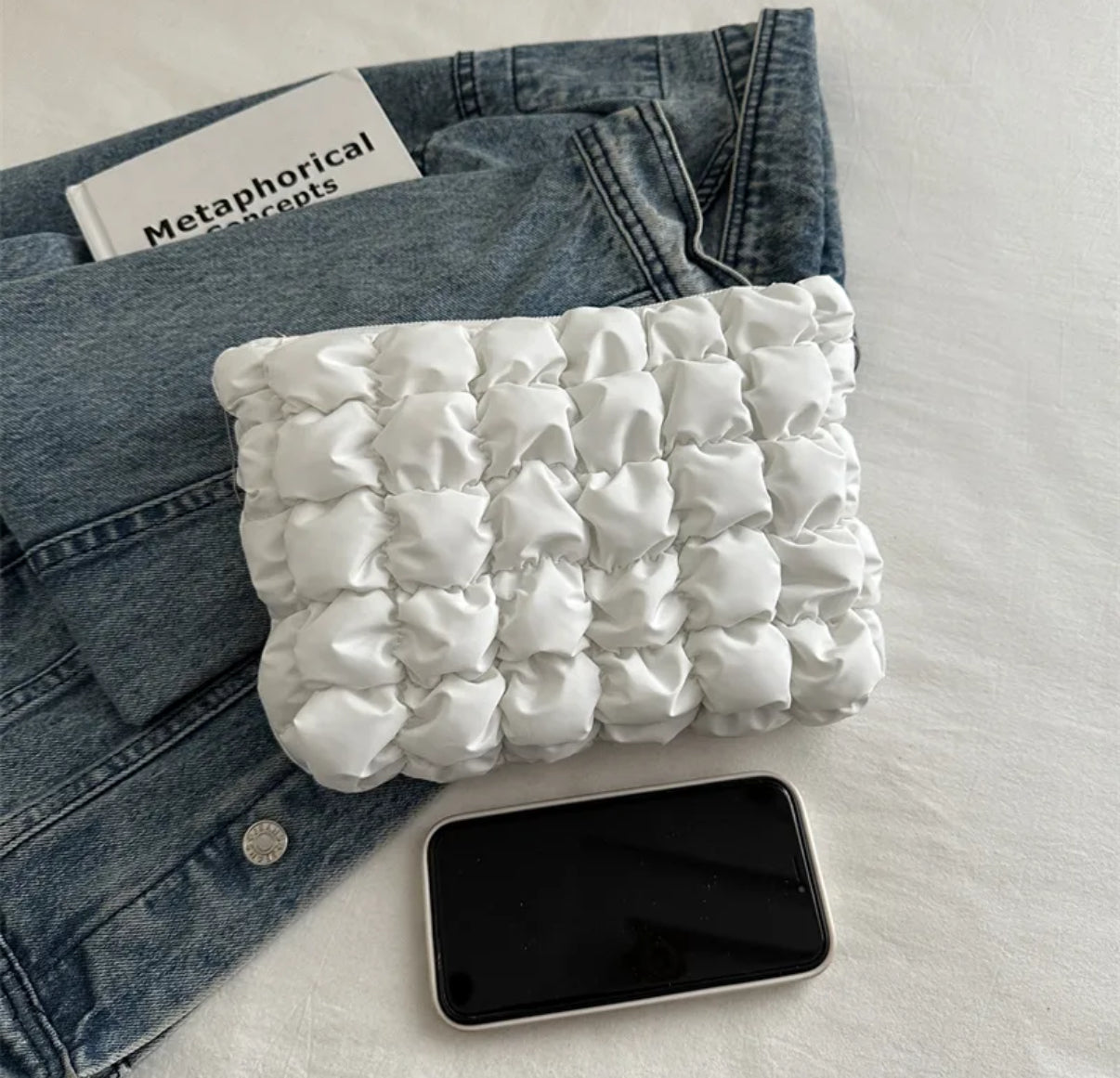 Pochette matelassé