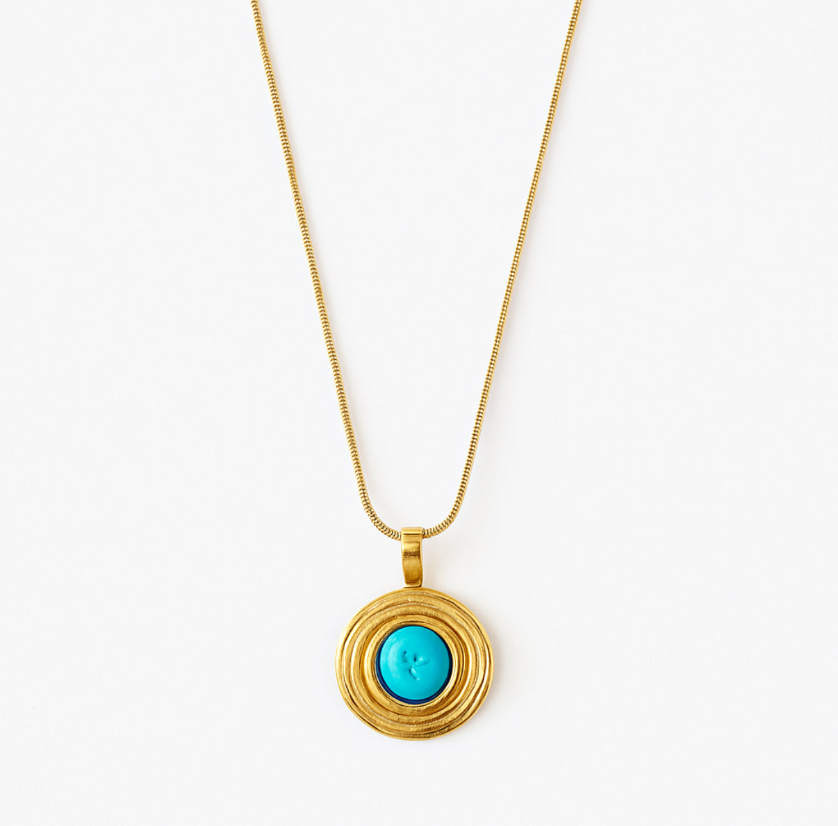 Collier avec pierre naturelle