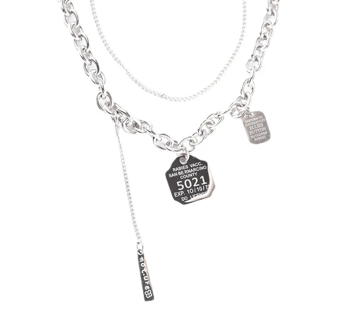 Collier Multi chaînes street
