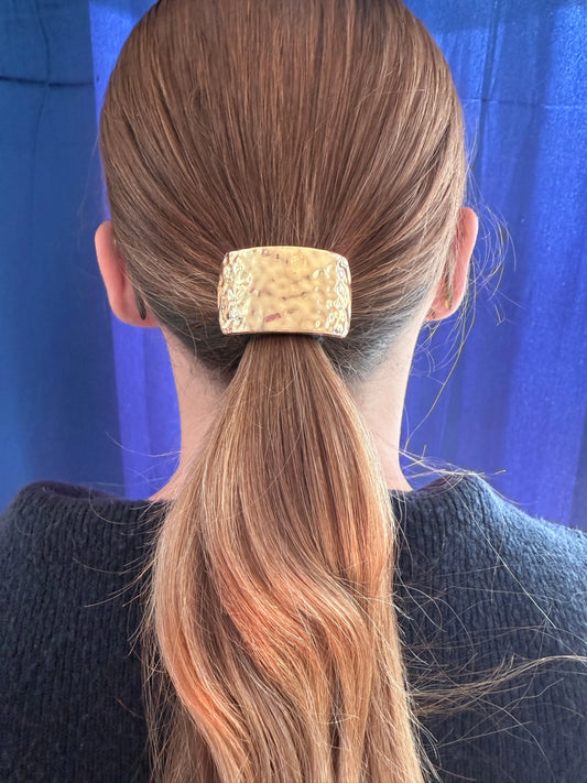 Élastique cheveux Or Martelé Chéri Chérie