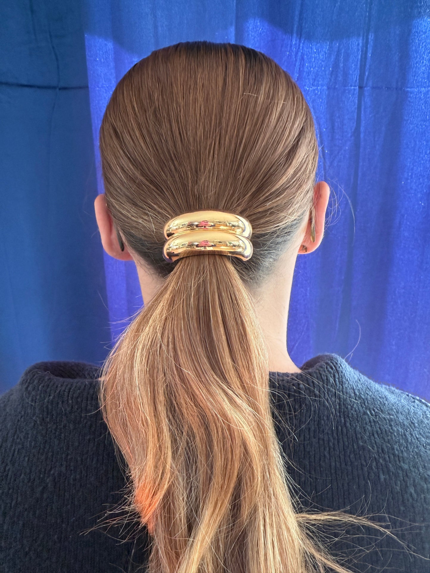 Élastique cheveux Or Double Anneau Chéri Chérie