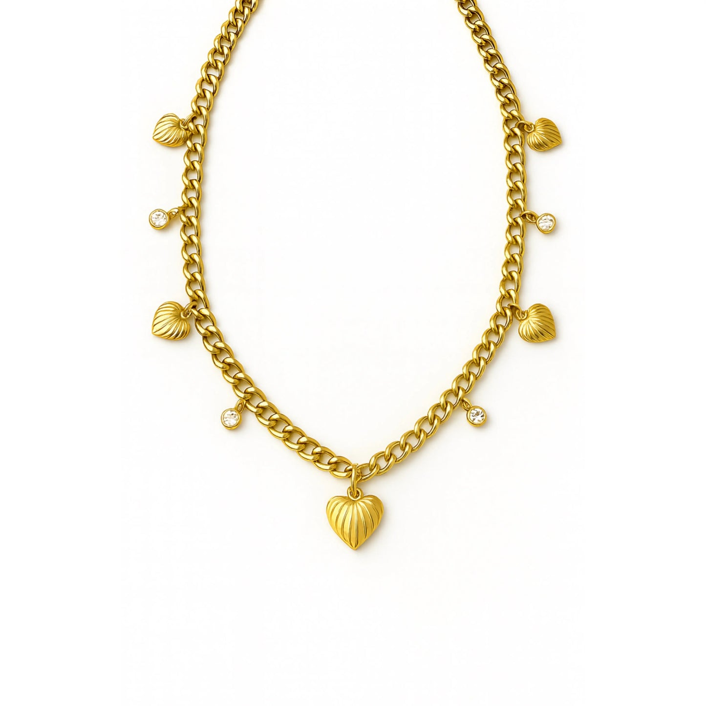 Collier breloque coeur Chéri Chérie