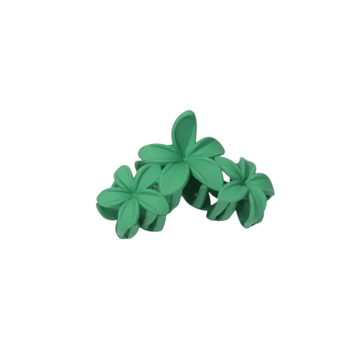 Pince cheveux Fleurs verte Chéri Chérie
