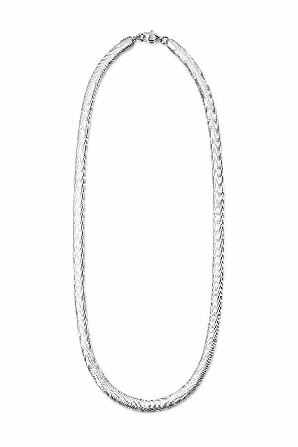 Collier maille serpent épaisse