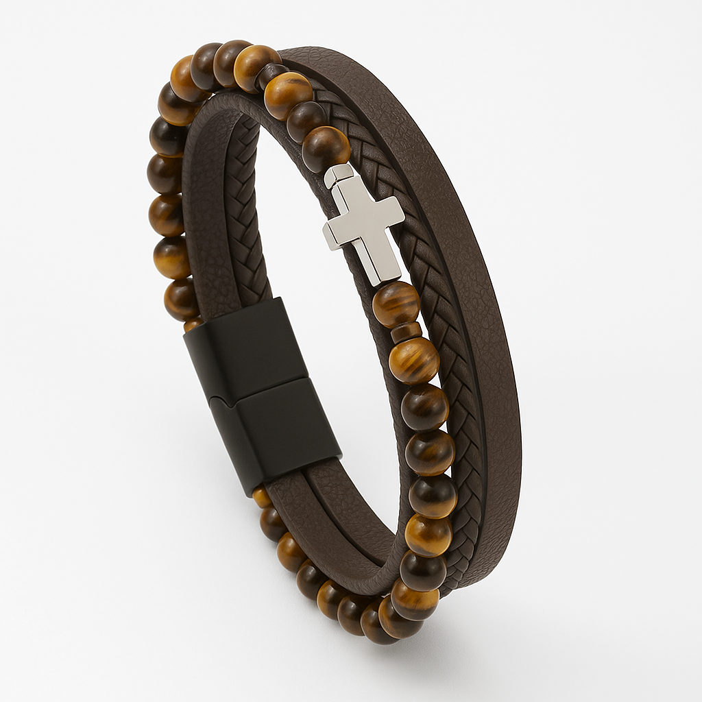 Bracelet triple homme