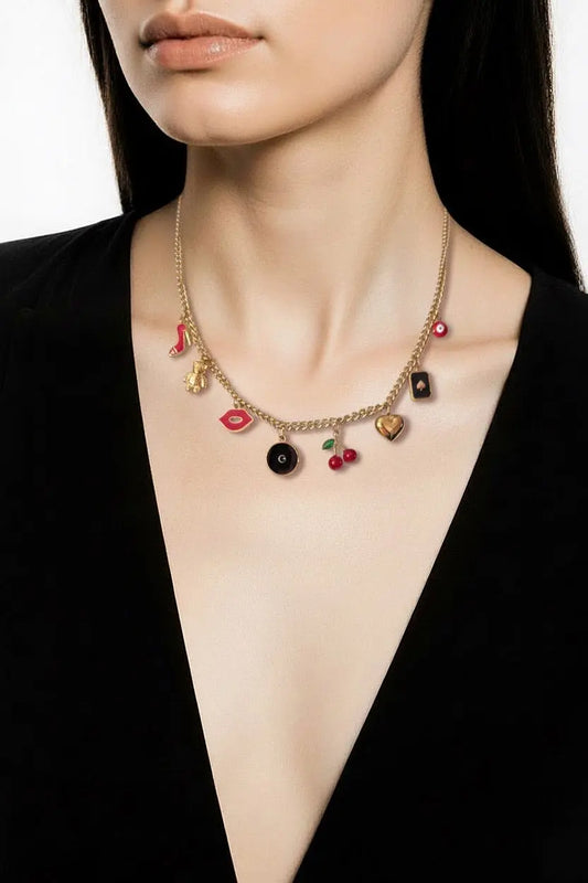 Collier Célestine Breloques Chéri Chérie
