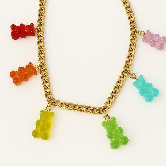 Collier bonbons Chéri Chérie