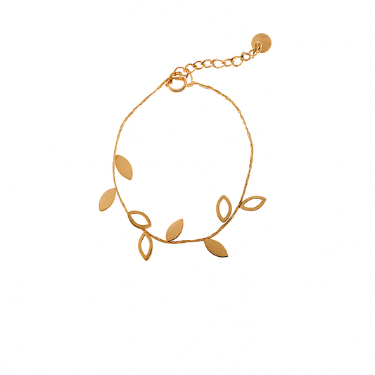 Bracelet Feuilles Fines