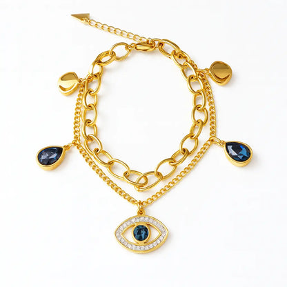 Bracelet double oeil Chéri Chérie
