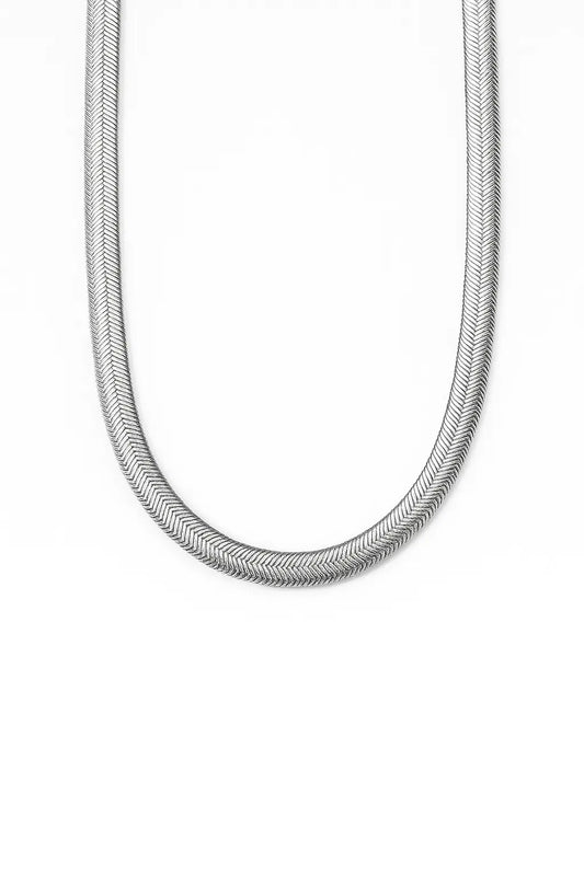 Collier maille serpent épaisse Chéri Chérie