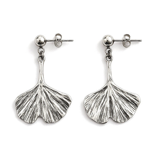 Boucles d'oreilles Ginkgo Chéri Chérie