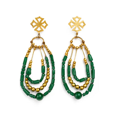Boucles d’oreilles perles Chéri Chérie