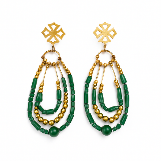 Boucles d’oreilles perles