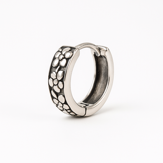 Boucle d'oreille marguerite