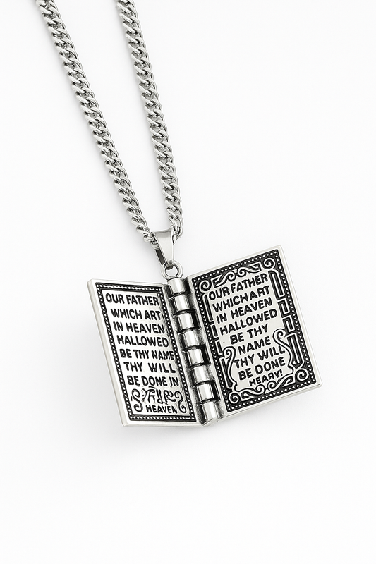 Collier Holy book