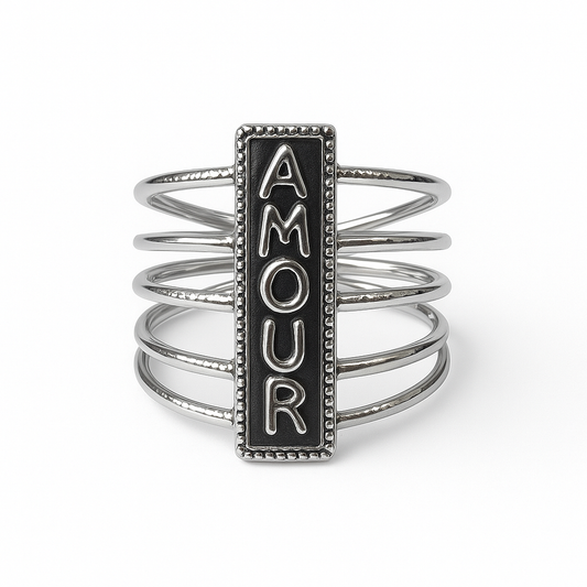 Bague Manchette ‘AMOUR’