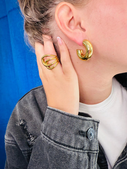 Bague Double boucle Chéri Chérie