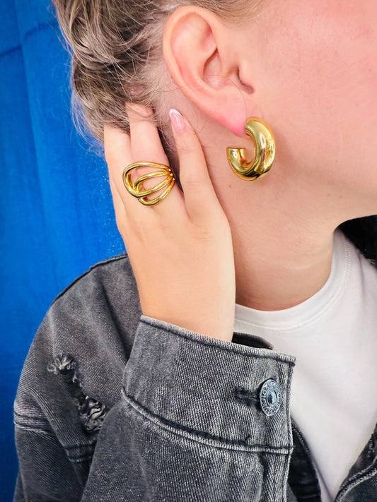 Bague Double boucle Chéri Chérie