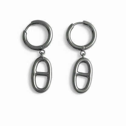 Boucles d’oreilles,créoles argent Chéri Chérie