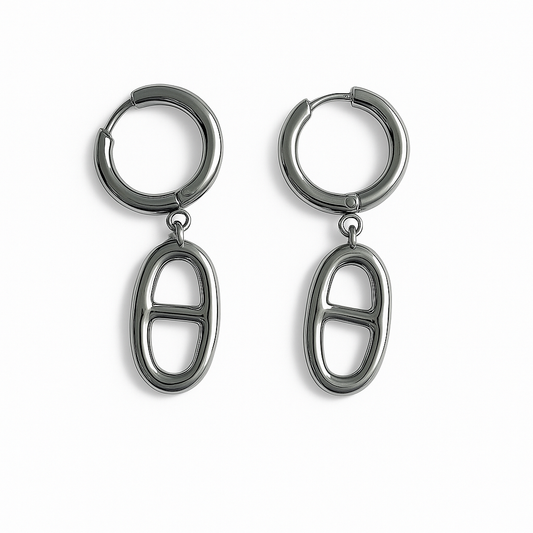 Boucles d’oreilles,créoles argent